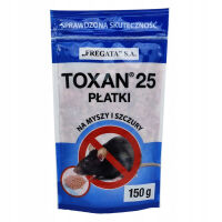 Toxan płatki trutka na szczury 150g