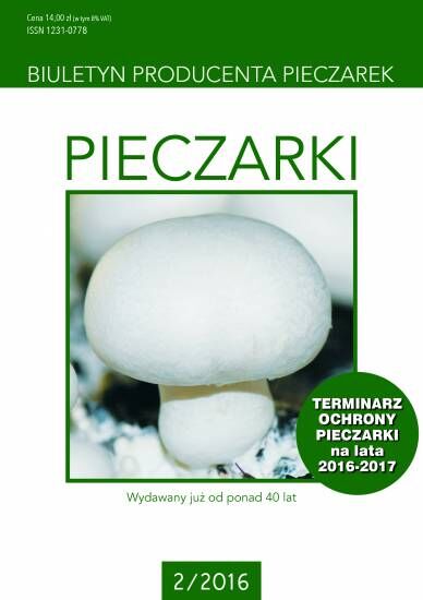 Pieczarki - biuletyn producenta pieczarek 2/2016