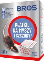 BROS Płatki na myszy i szczury 140g