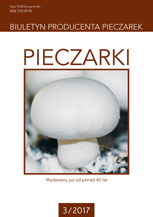 Pieczarki - biuletyn producenta pieczarek 3/2017