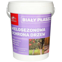 Biały Płaszcz Wielosezonowa Ochrona Drzew - Wapno na 5 Lat 1.5 kg