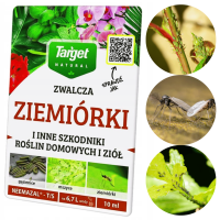 Target Neemazal zwalcza Ziemiórki Szkodniki Roślin Owoców Warzyw 10ml