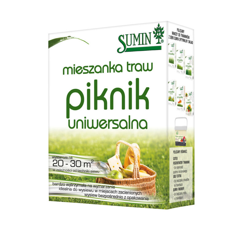 Mieszanka traw uniwersalna PIKNIK 0.5 kg