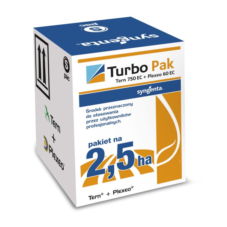 TURBO PAK NA 2.5ha TERN 750 EC 1L + PLEXEO 2X1L