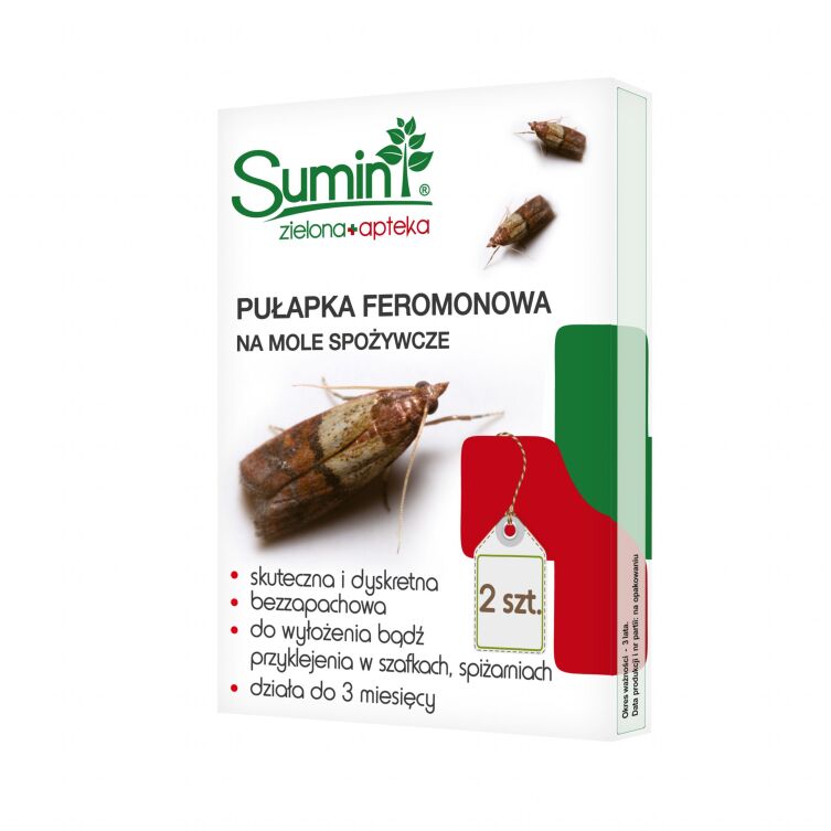 Pułapka feromonowa Sumin na mole spożywcze 2 szt.