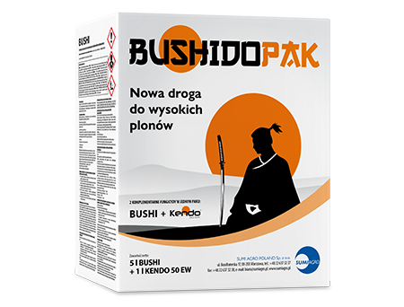 Środek grzybobójczy Sumi Agro BushidoPak Bushi 5L + 1L Kendo 8ha