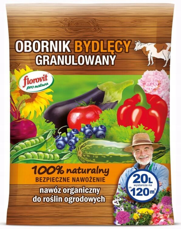 Florovit Obornik granulowany bydlęcy Pro Natura 20L