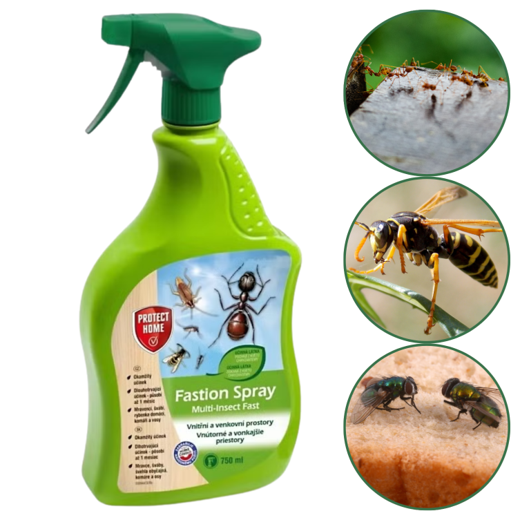 Fastion Spray Multinsect 750ml RTU Mrówki, Karaluchy, Komary, Muchy