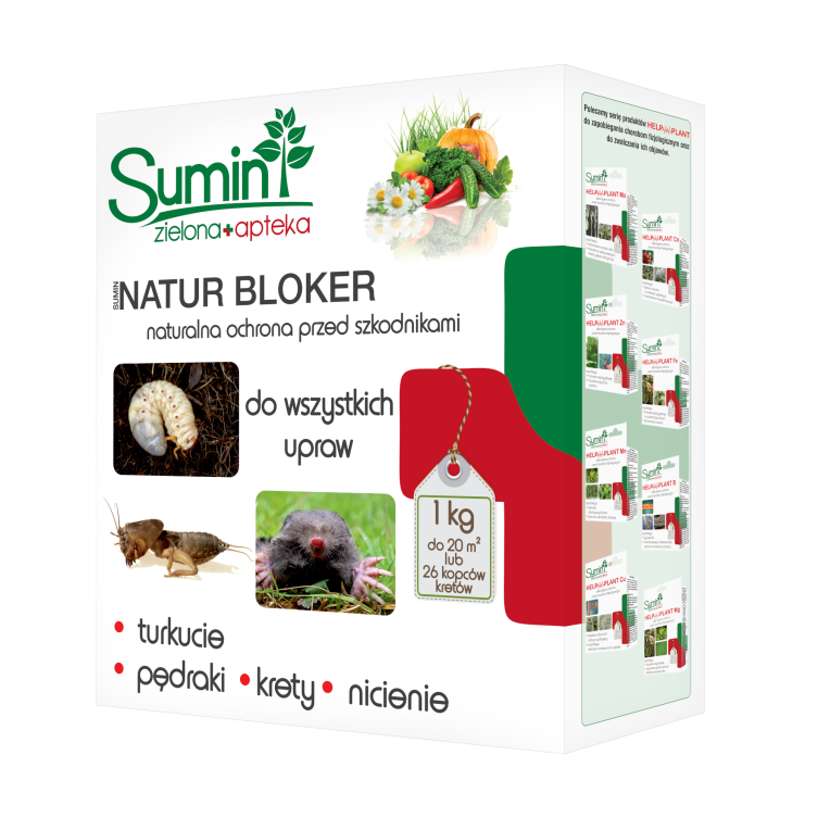 Sumin Natur Bloker 1 kg ochrona przed turkucie, pędraki, nicienie