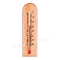 Termometr pokojowy drewniany 150/40 mm