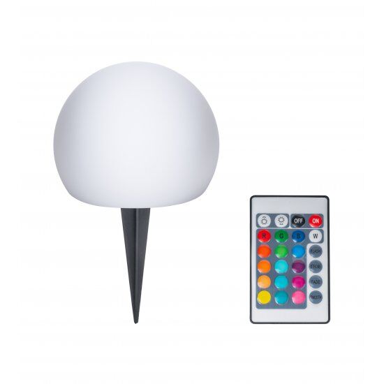 Lampa Solarna Kula Rgb Volteno Z Pilotem 30cm Fungi Chem