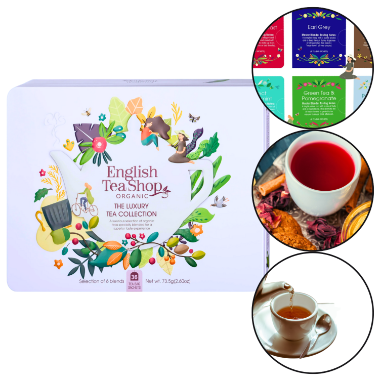 The Luxury Tea Collection Ekskluzywna Kolekcja Herbat EKO – 36 saszetek