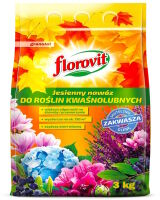 Florovit nawóz jesienny do roślin kwaśnolubnych 3 kg - na ok. 150 m2