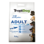 TropiDog Premium Adult MEDIUM & LARGE BREEDS – Rich bogata w łososia z ryżem 2.5kg