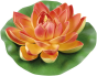 Greenmill Pomarańczowa lilia wodna  kwiat lilii 19cm GW7239
